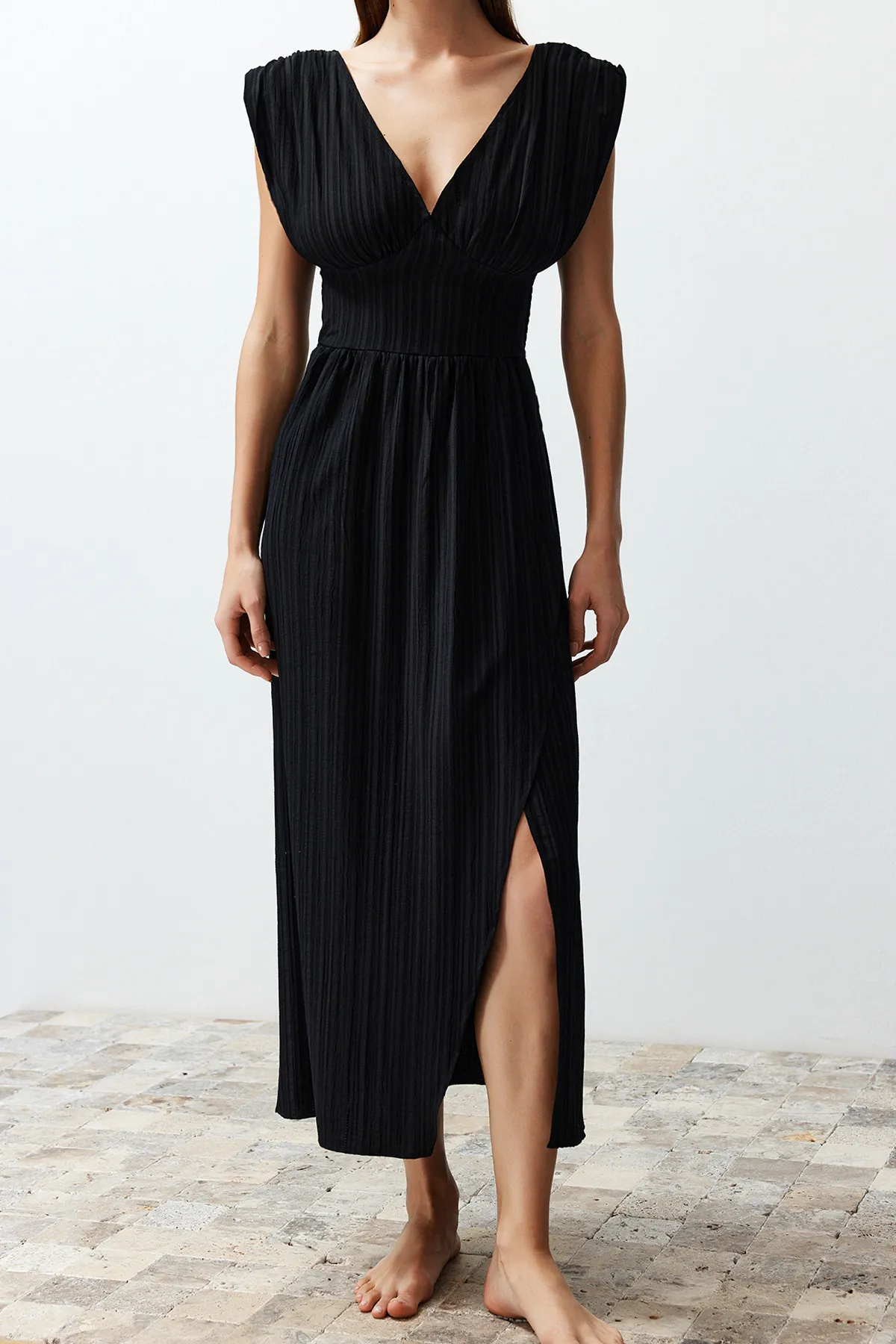 Trendyol Collection  Kleid - Schwarz - Smock-Kleid
