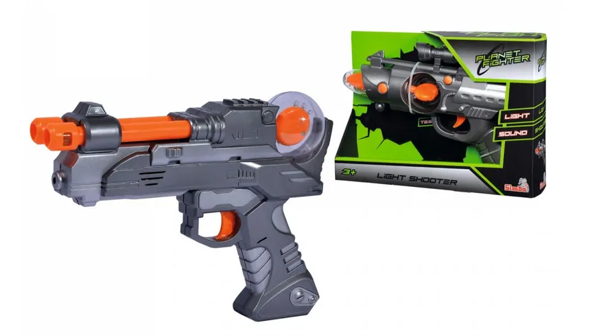 Simba - Planet Fighter - Light Shooter, sortiert, 1 Stück