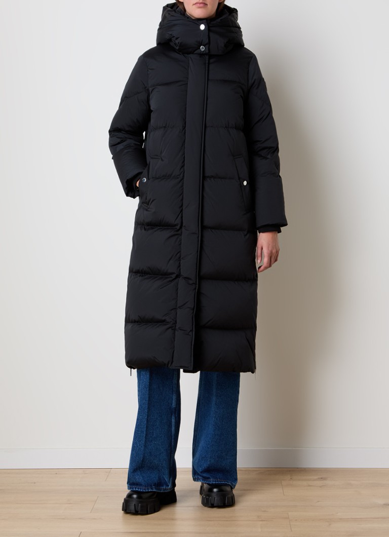 Zateplená parka Woolrich Aurora s péřovou výplní a odnímatelnou kapucí