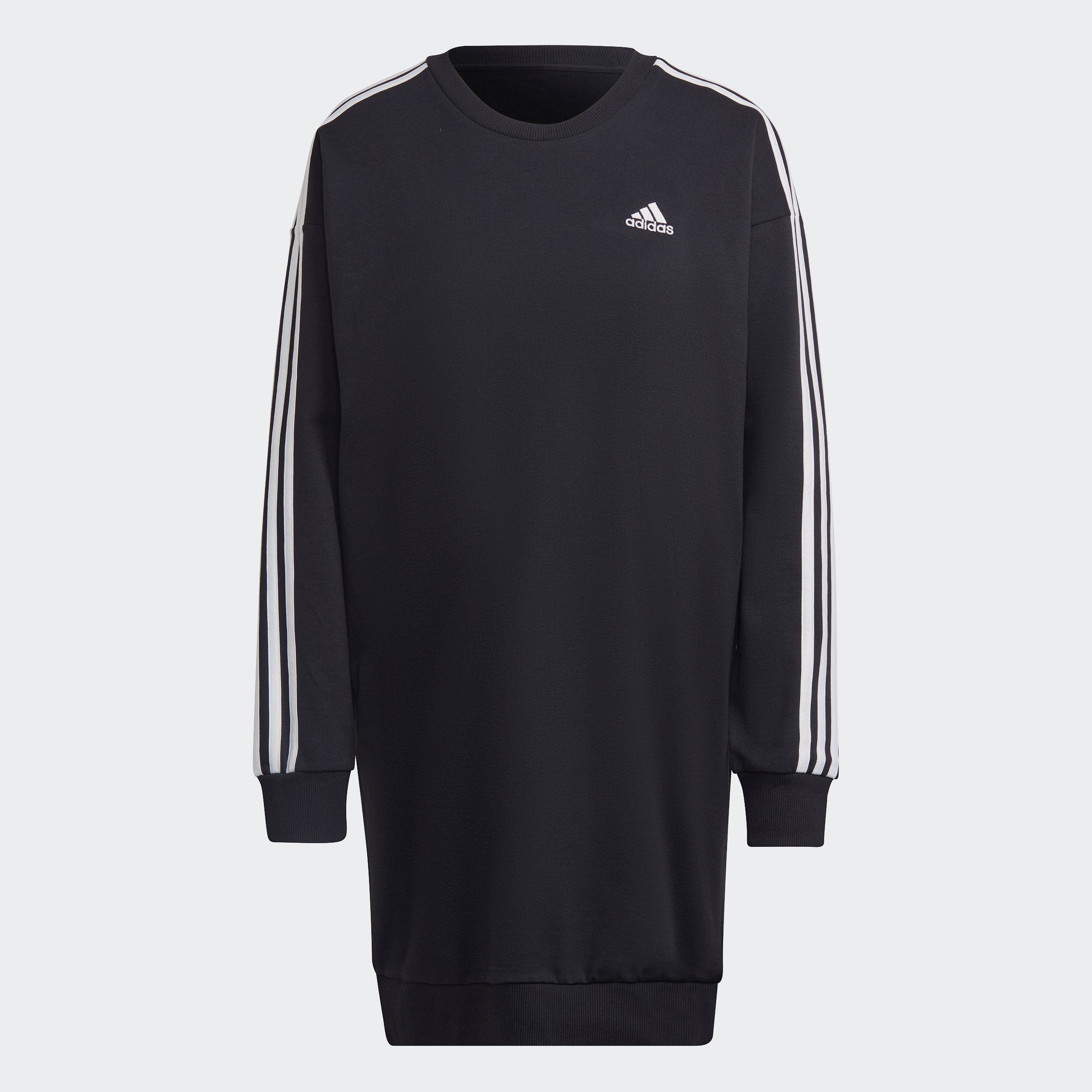 adidas Sportswear Shirtkleid ESSENTIALS 3-STREIFEN CREW KLEID