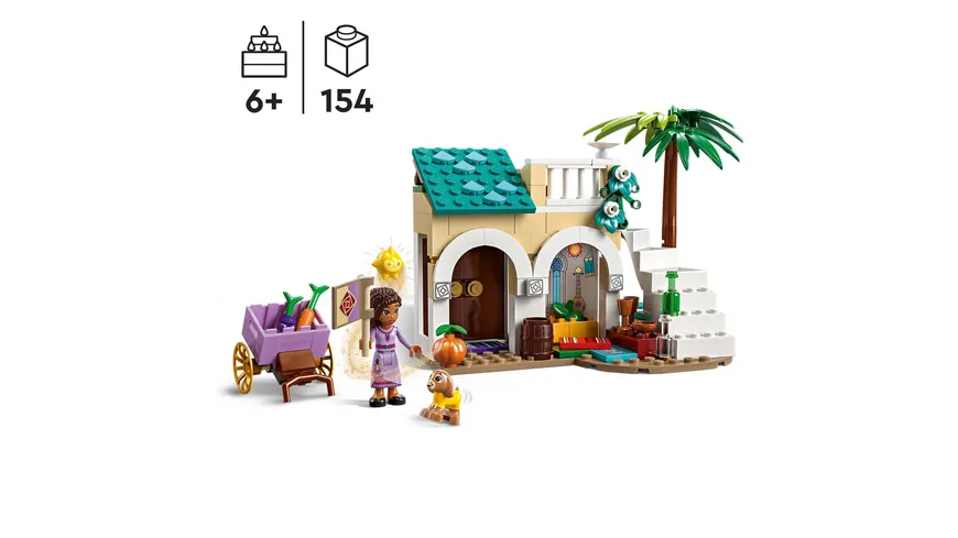 LEGO  Wish 43223 Asha in der Stadt Rosas