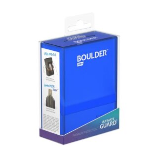 Ultimate Guard Boulder Deck Case 40+ Standardgröße Sapphire