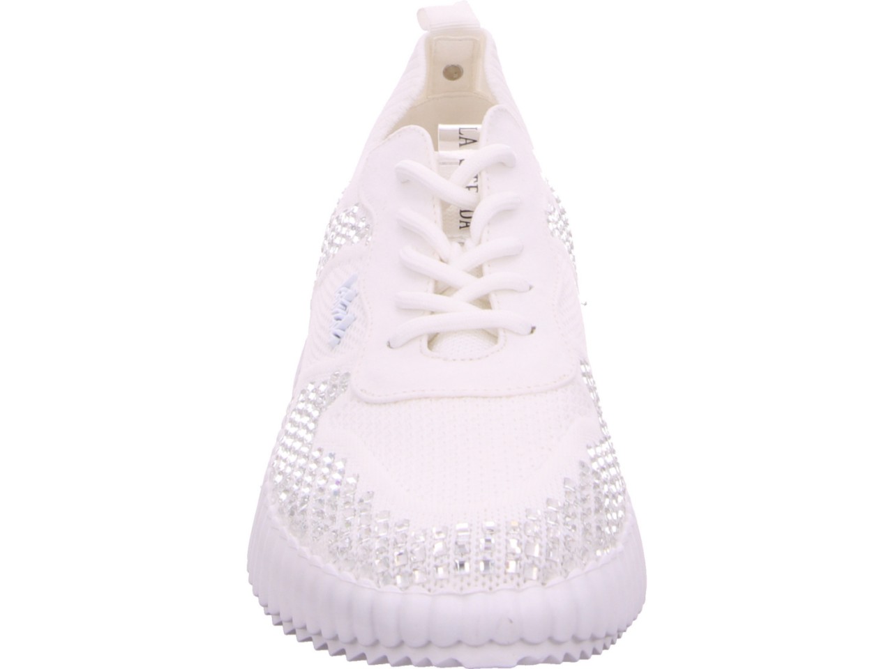 EDEL FASHION Freizeit Schnürer weiss