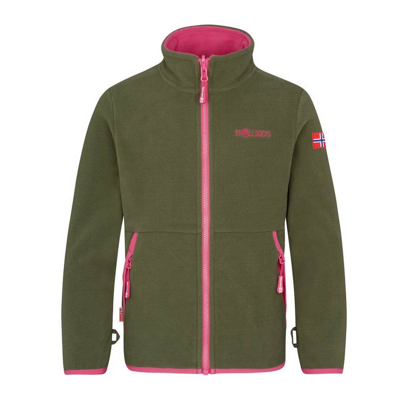 Trollkids Storfjord Fleecejacke Kinder