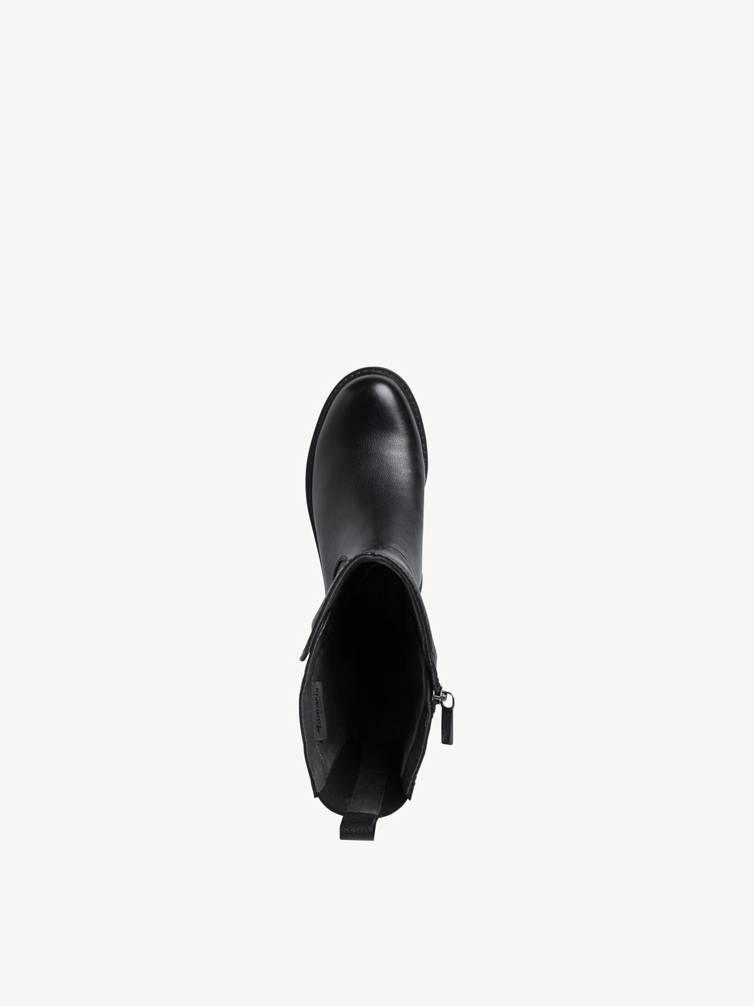 Bottes en cuir - noir