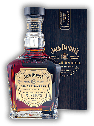 Jack Daniels Single Barrel - Barrel Strength 64,5% Jack Daniels Single Barrel - Barrel Strength 64,5%  0,7	 Liter - Vol 64,5%