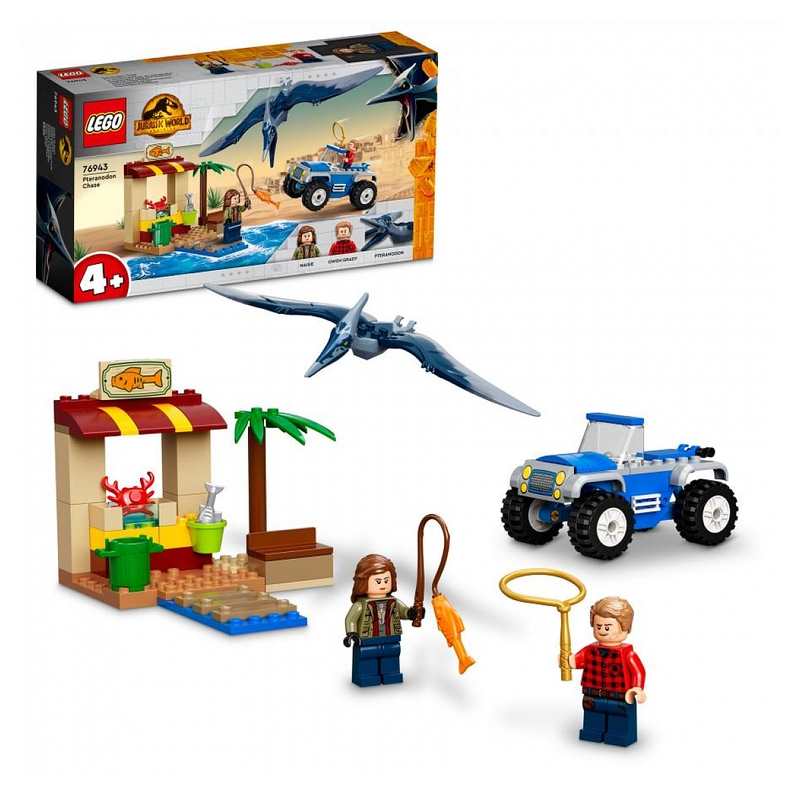 76943 La course poursuite du ptéranodon LEGO Jurassic World