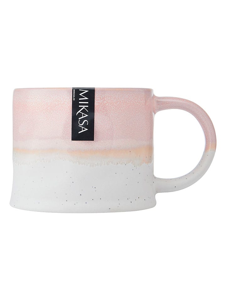 Mikasa 2er-Set: Tassen in Rosa/ Weiß - 450 ml günstig kaufen onesize