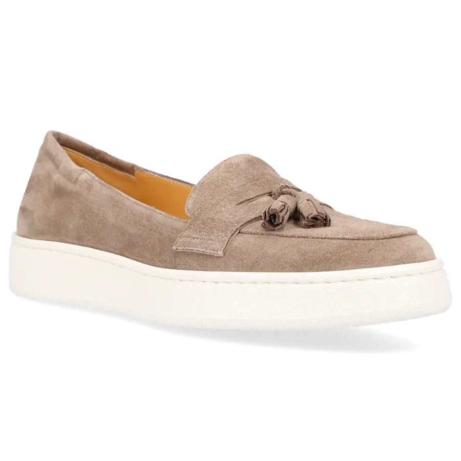 Truman's - Slip Ons 9701 Veloursleder - grau