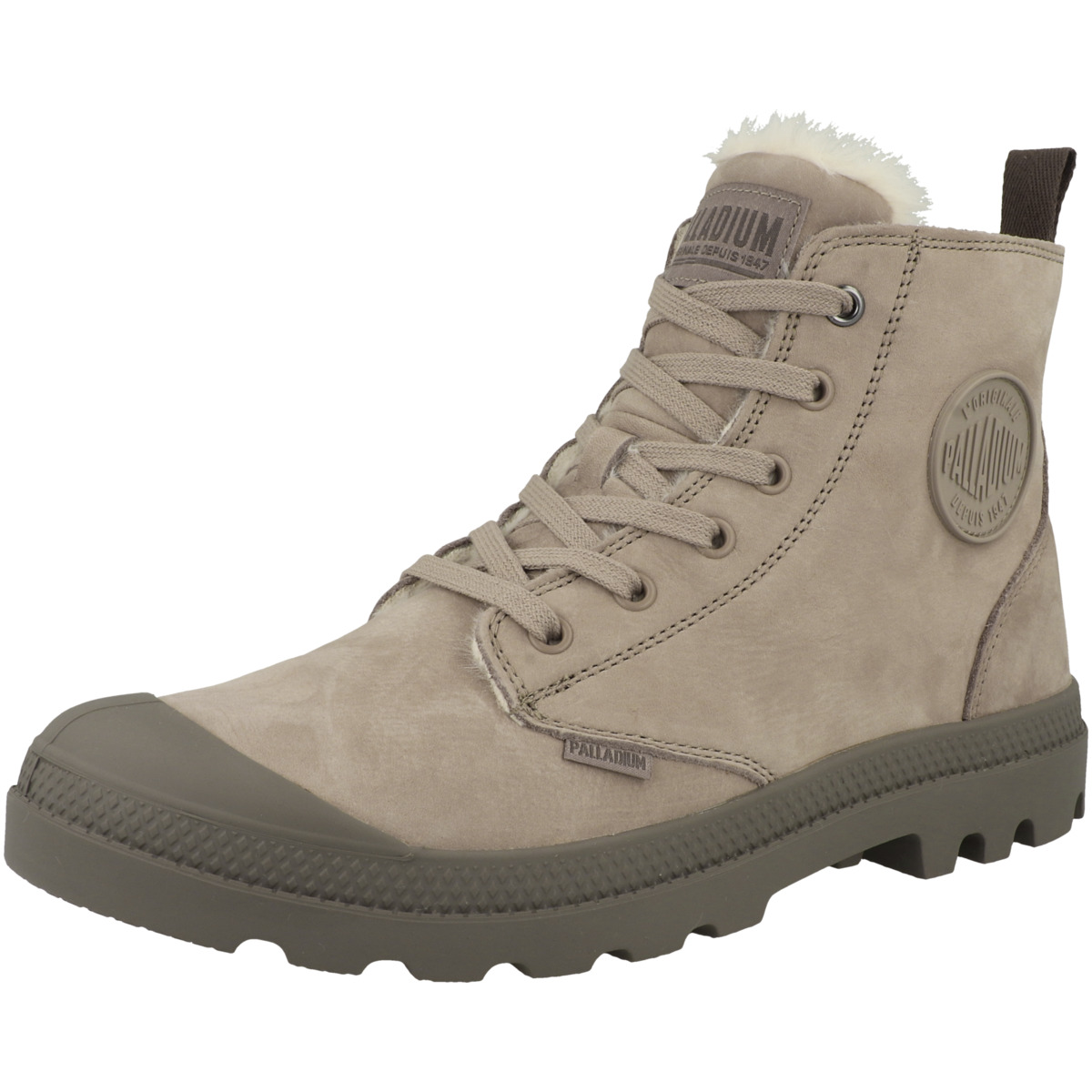 Palladium Pampa Hi Zip WL Schnürboots hellbraun