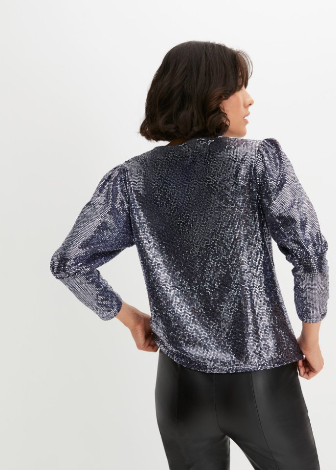 Pailletten-Shirt