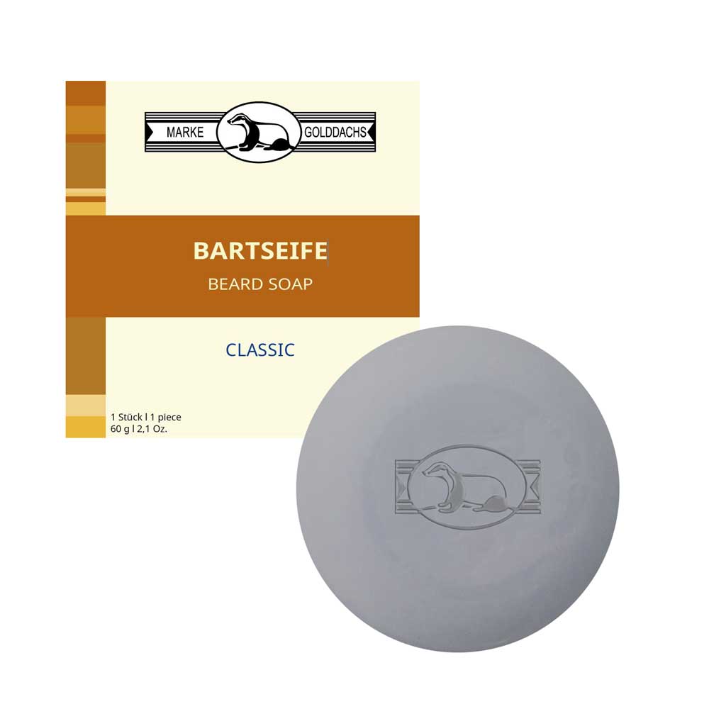 Golddachs Bartseife Classic 60 g