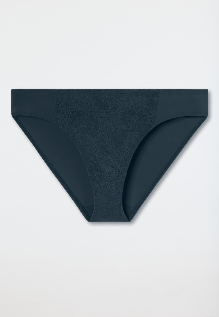 Rio-Slip blickdichte Spitze dunkelblau - Air