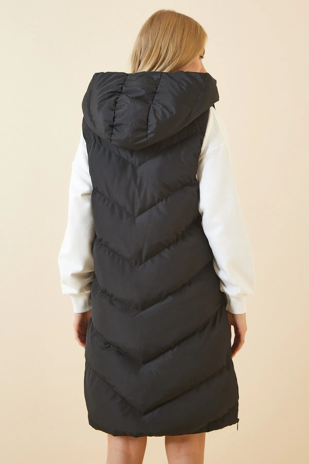Happiness İstanbul  Weste - Schwarz - Puffer