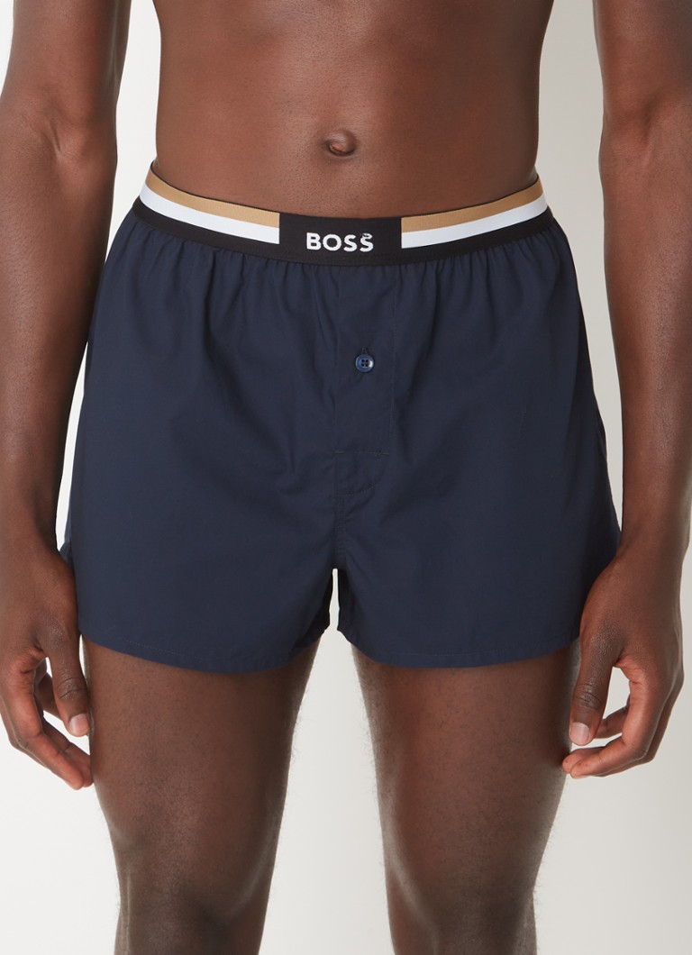 Lot de 2 boxers HUGO BOSS avec ceinture logotée