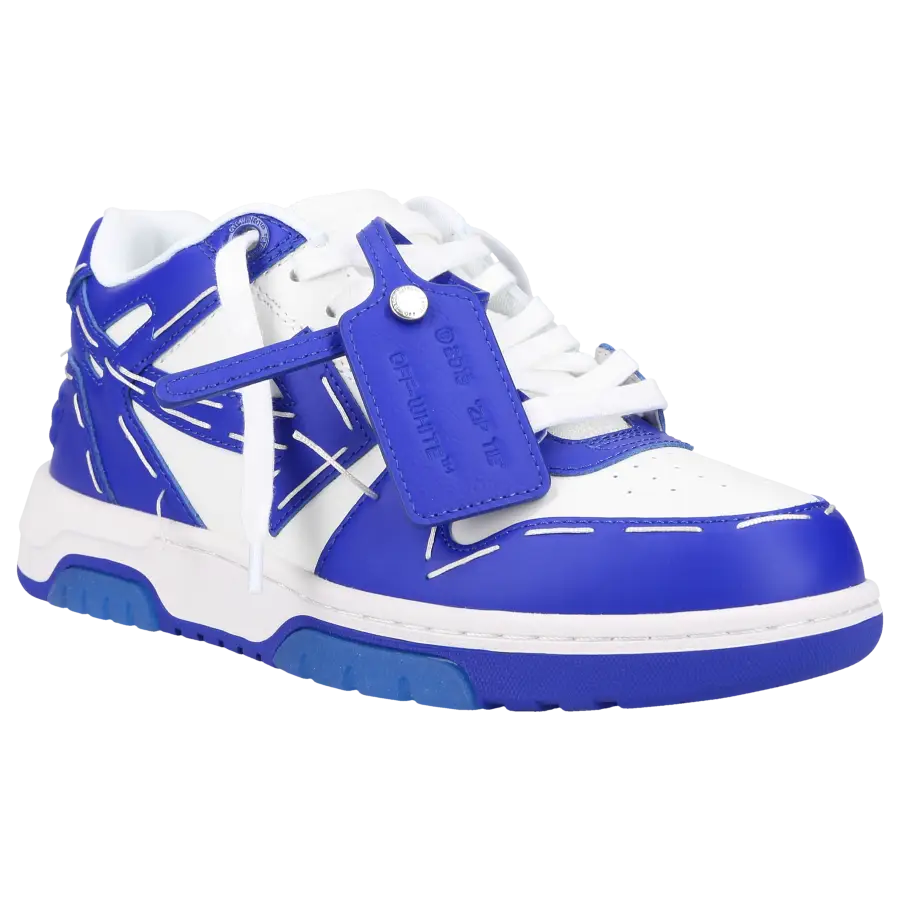 Off-White - Sneaker low OUT OF OFFICE Kalbsleder - blau