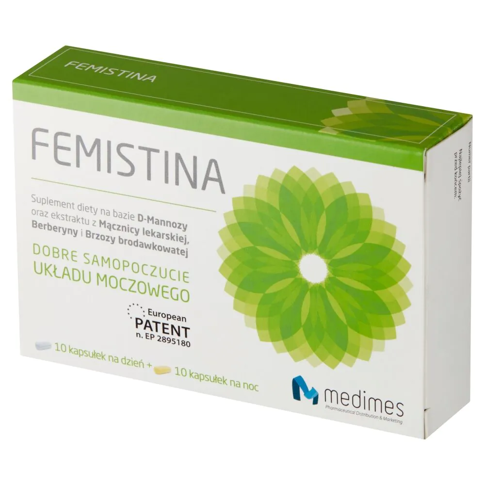 Femistina, Tinkamas šlapimo sistemos veikimas, Kapsulės