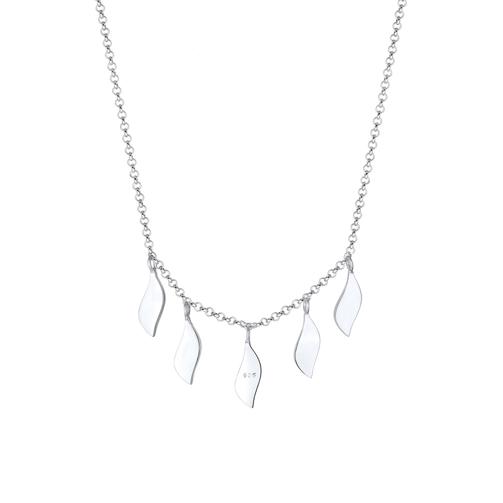 Elli Elli Collier Plume Collier Femme  (925/1000) Argent Bijoux