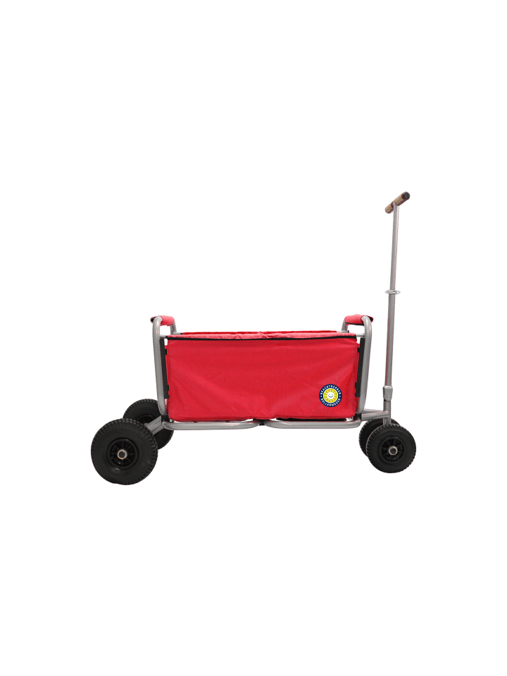 Beachtrekker Beachtrekker LiFe faltbarer Bollerwagen   Bremse, klappbarer Handwagen (Rot) günstig kaufen onesize