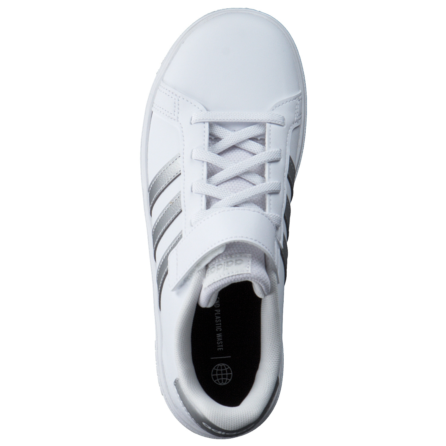 Adidas Core Grand Court 2.0 EL W, Sneakers Low, Kinder, Weiß