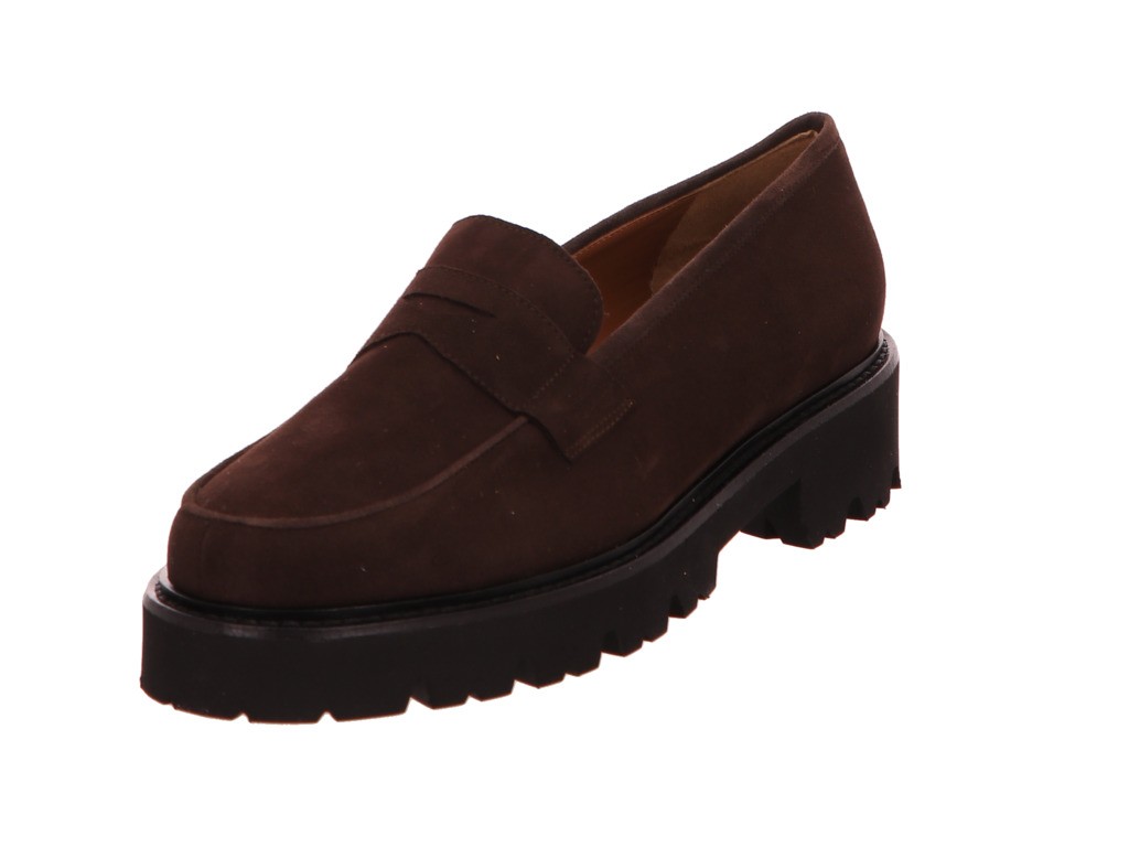 GABRIELE Sportliche Slipper braun
