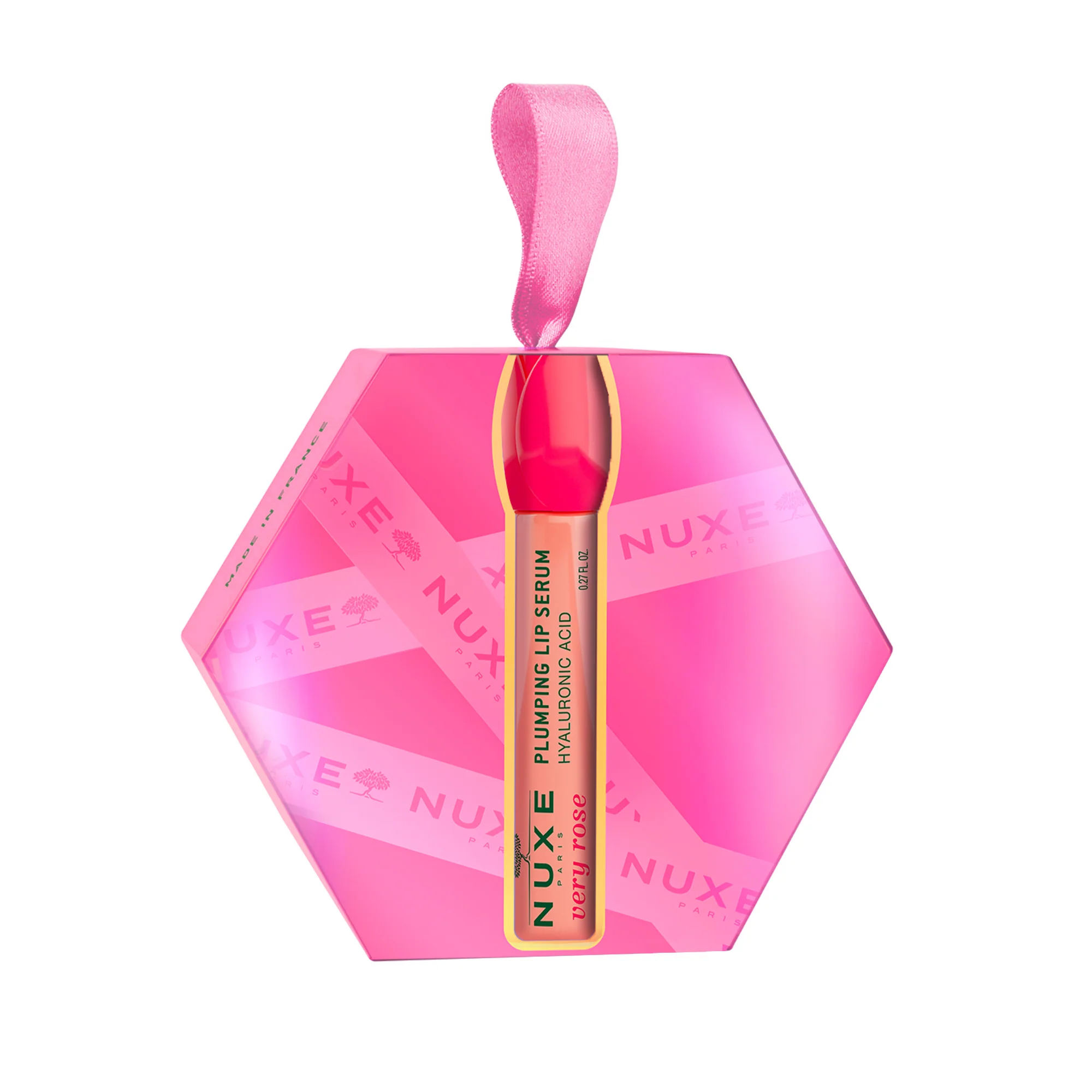 Very Rose Lip Plumping Serum Set - Gezichts- en lichaamsset, Lip Plumper