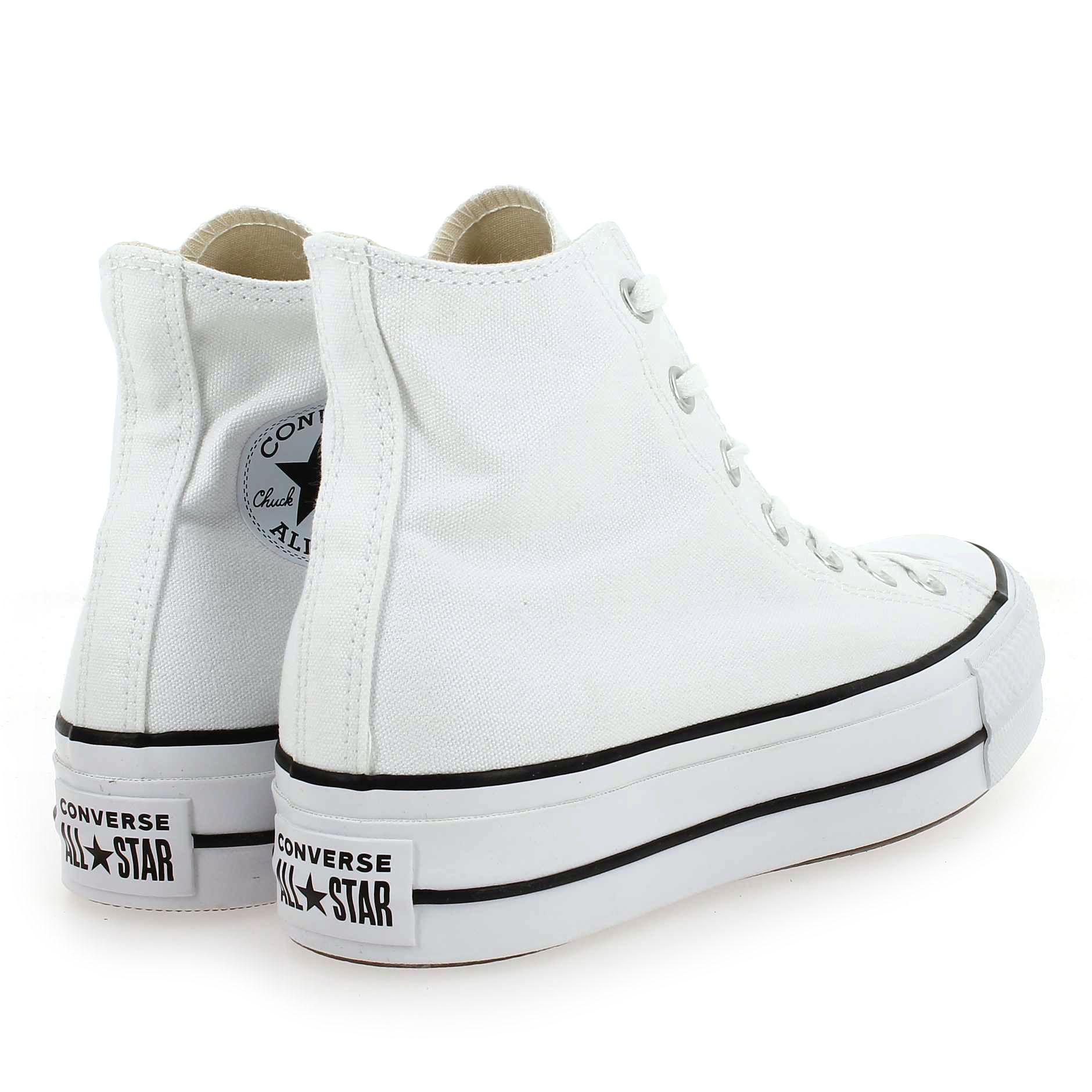 Converse  CHUCK TAYLOR AS LIFT HI - Blanc