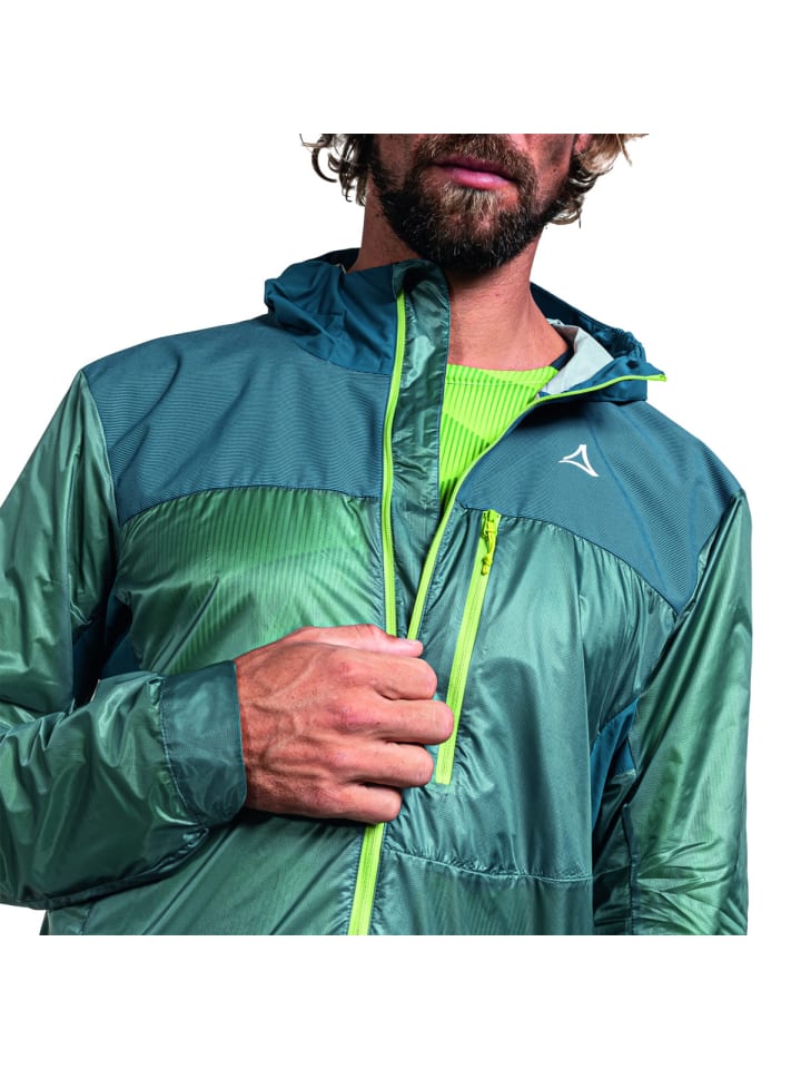 Schöffel Hybrid Jacke Flow Trail in blau günstig kaufen