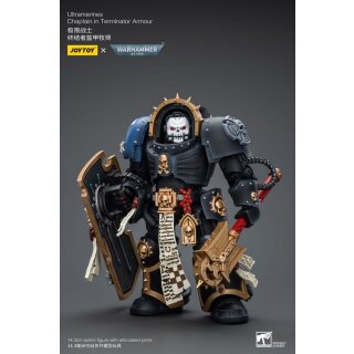 Warhammer 40k Actionfigur: Ultramarines - Chaplain in Terminator Armour