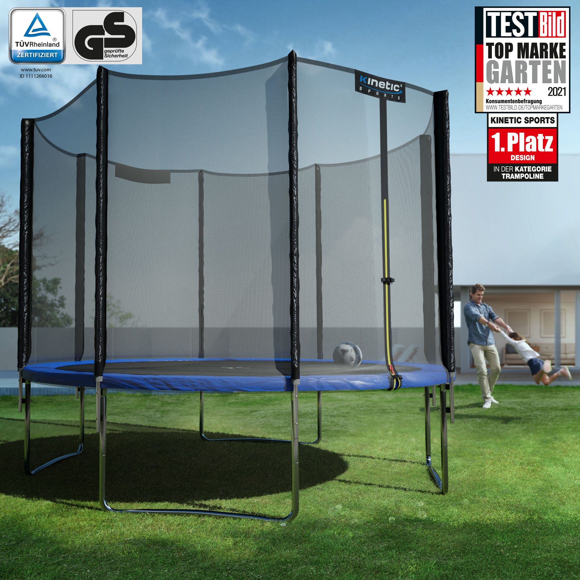 Kinetic Sports Gartentrampolin TPLH