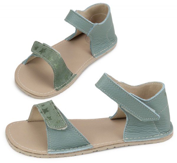 ZeaZoo ~ Sandale Ariel ~ Mint mit Sternen