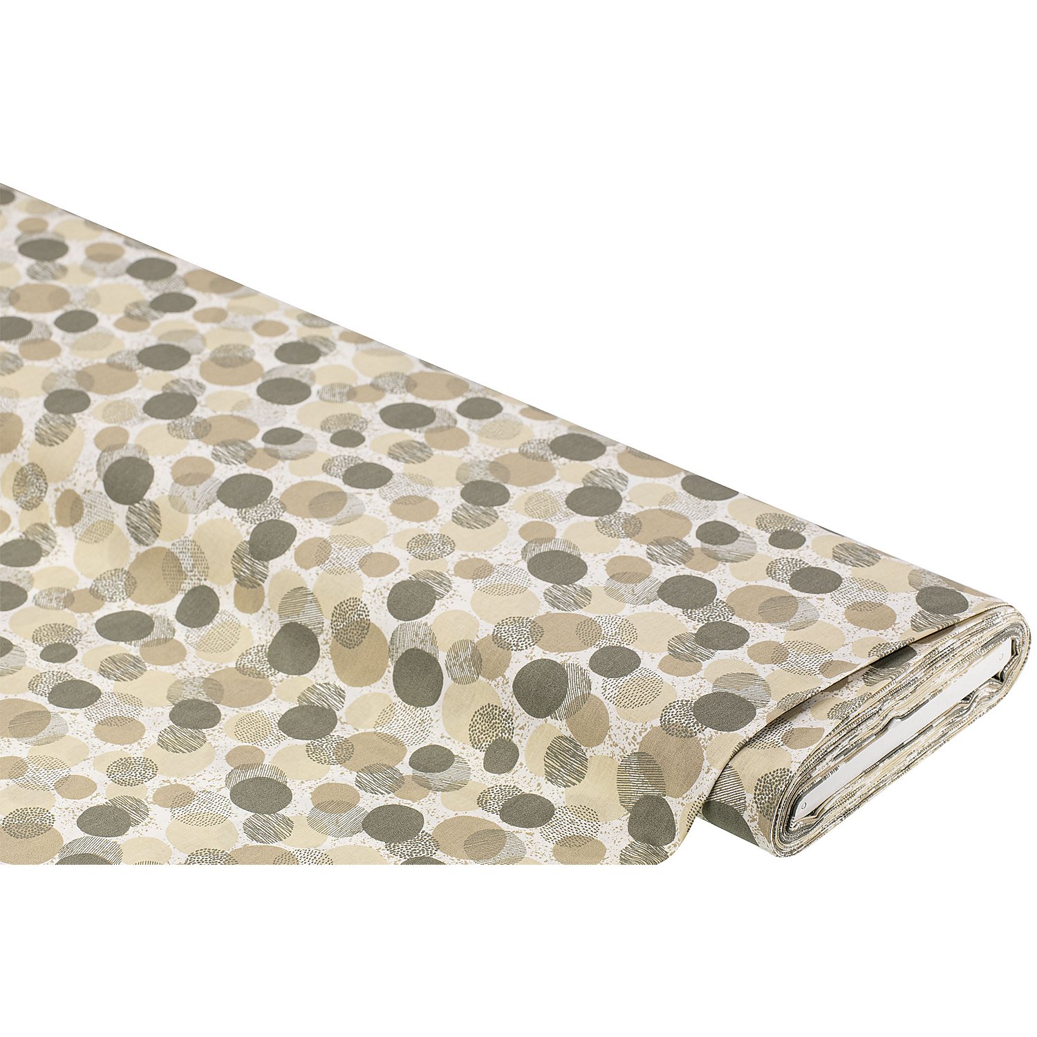 Baumwollstoff Kreise Dots 