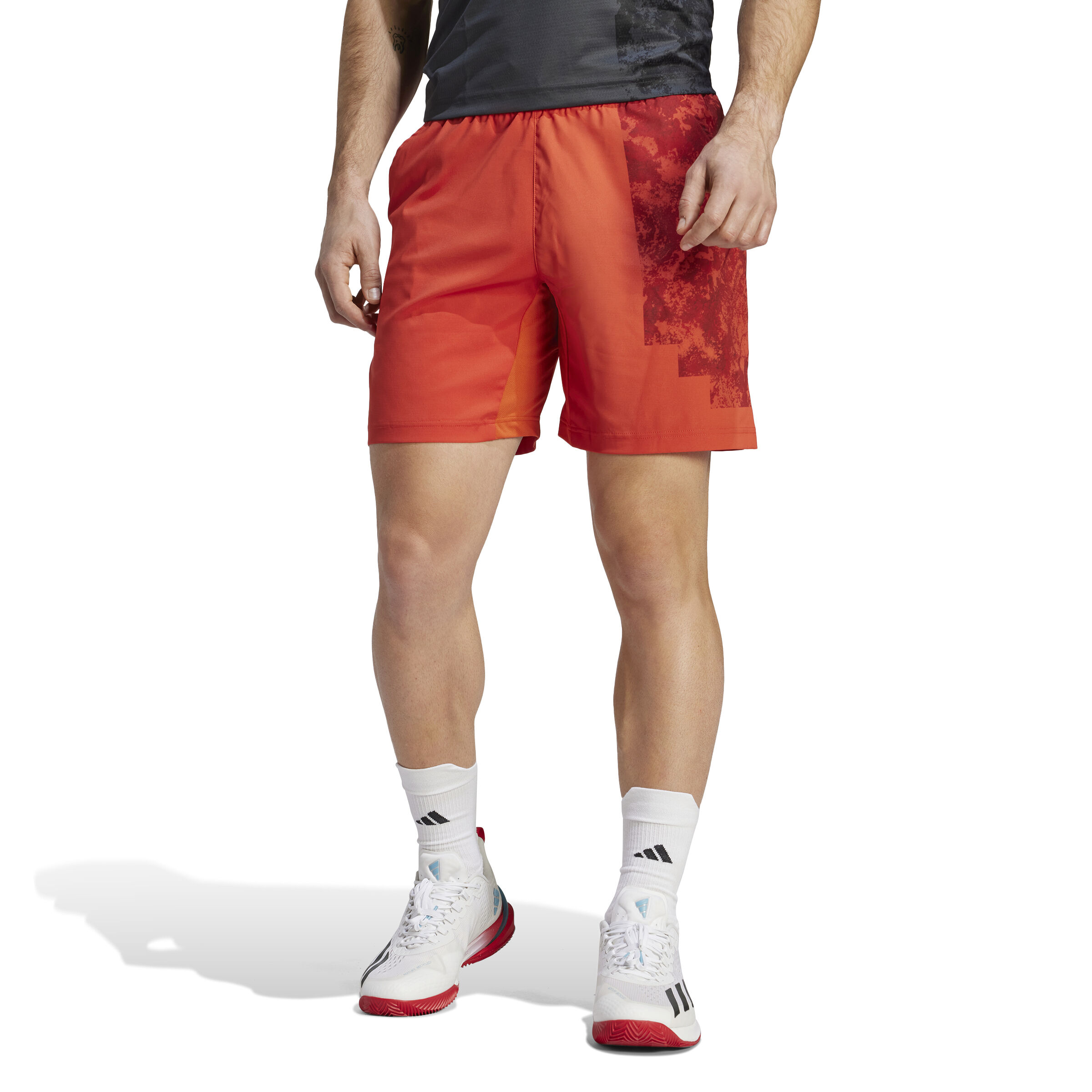 Paris Ergo Shorts Herren - Orange, Rot