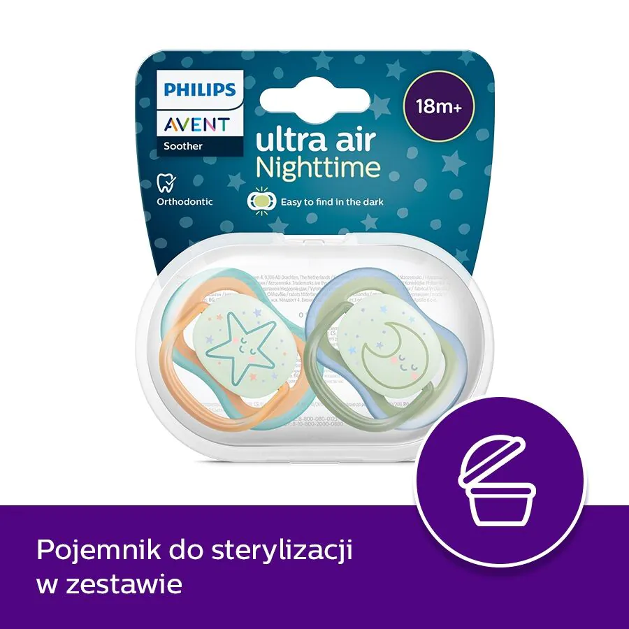 Avent Ultra mekana duda 18m+, neutralna