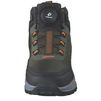 Run Lifewear Schnür Boots in grün