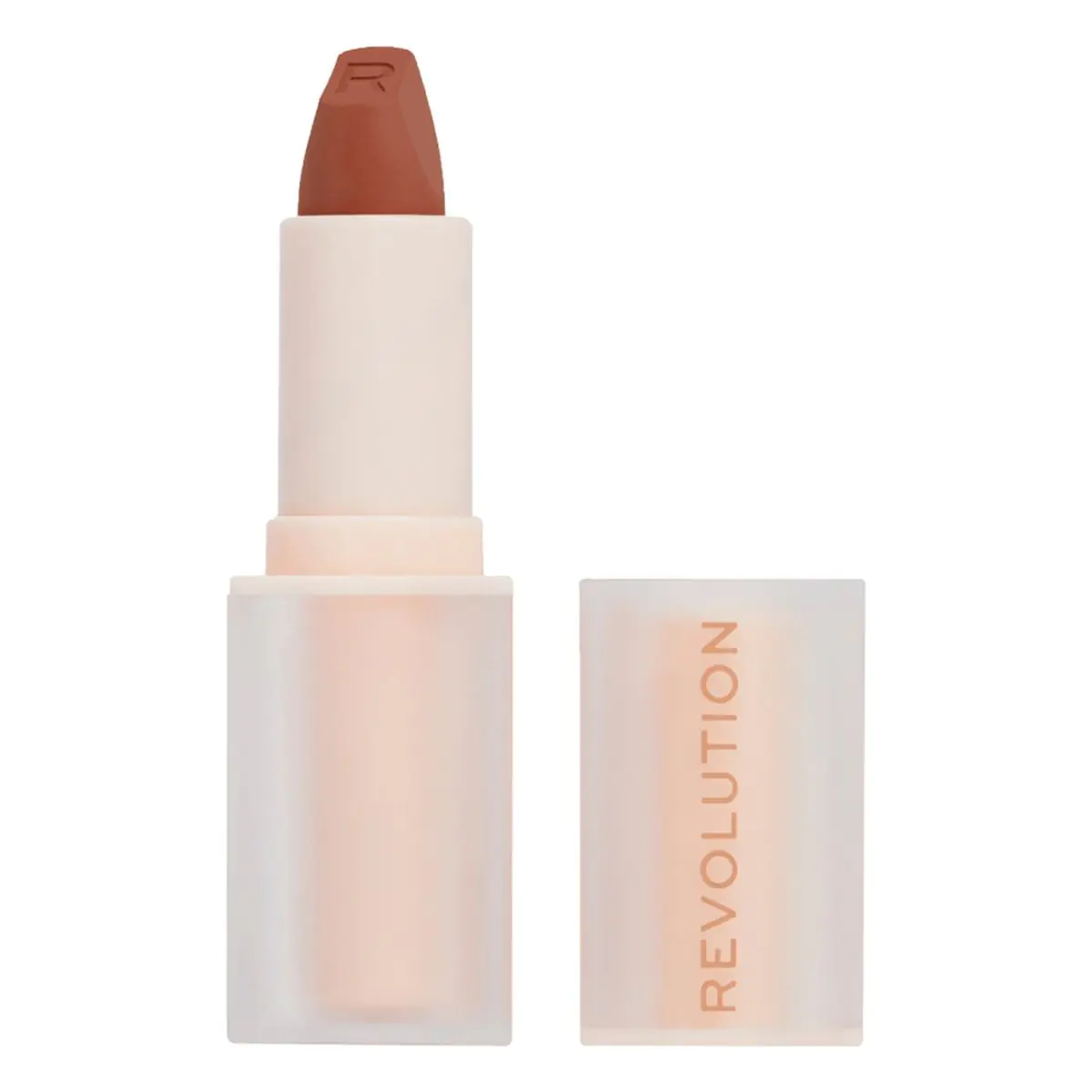 MAKEUP REVOLUTION Lip Allure Soft Satin ruž za usne Chaffeur Nude ruž za usne 3.2g