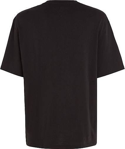 TOMMY-JEANS Herren T-Shirt COLLEGE Oversized Fit