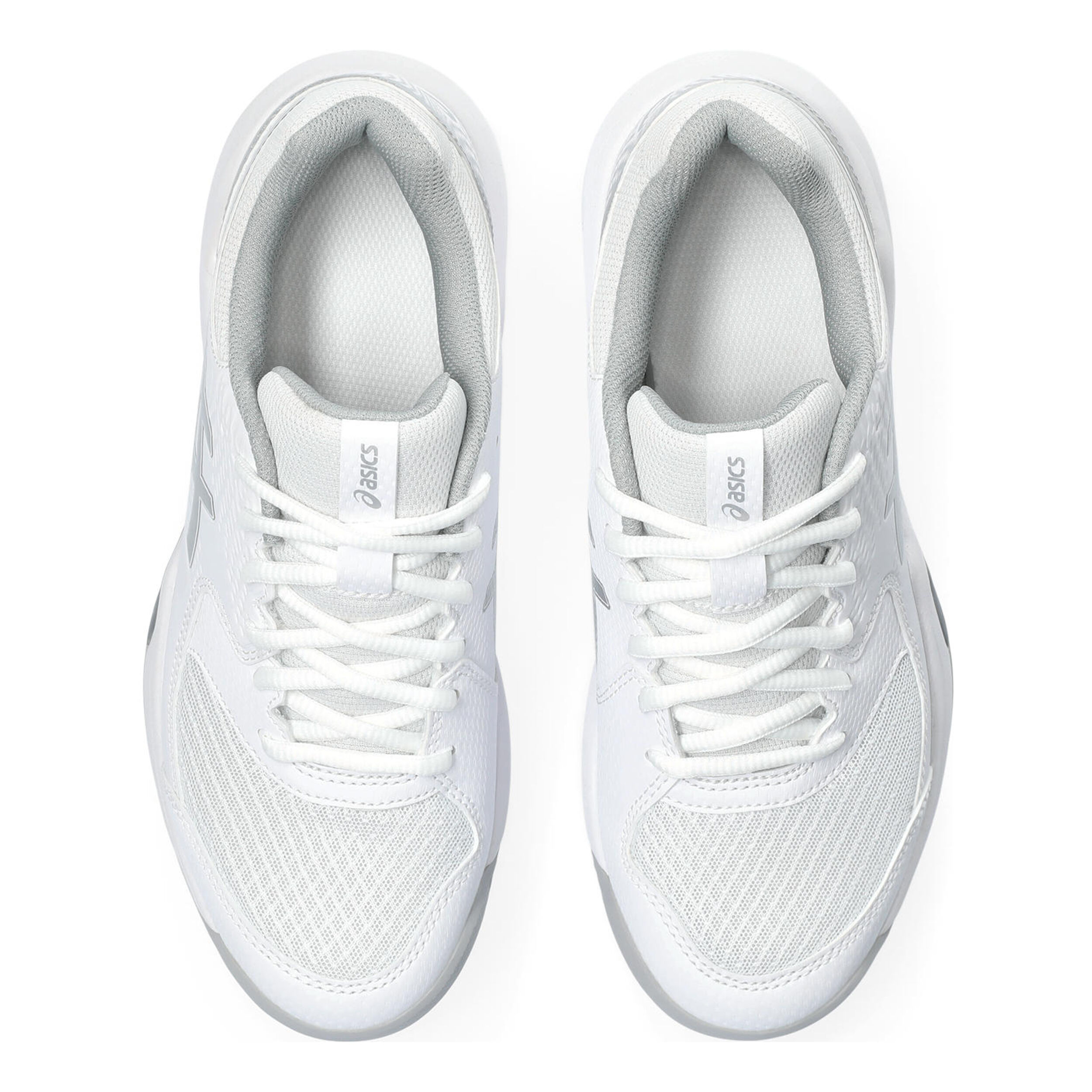 Gel-Dedicate 8 Sandplatzschuh Damen - Weiß, Silber