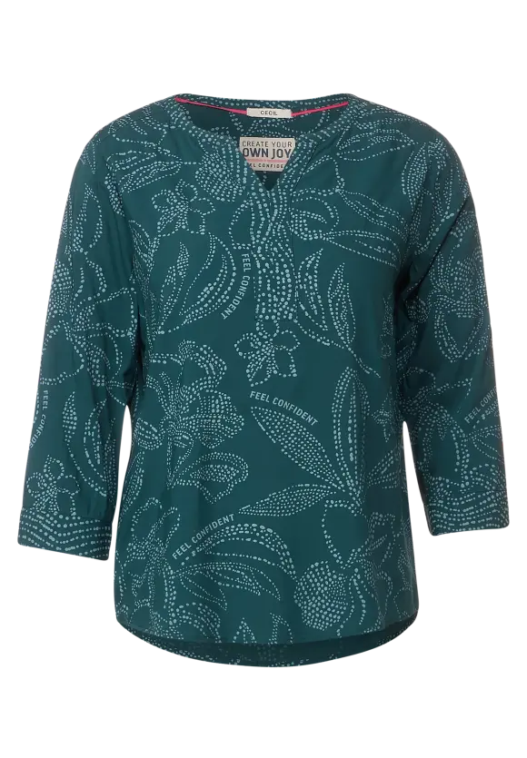 CECIL Bluse mit Punkteprint