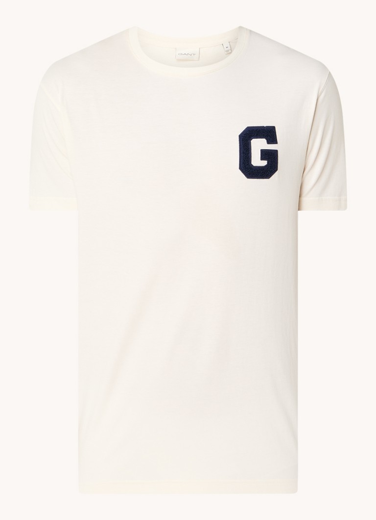 Koszulka z logo Gant
