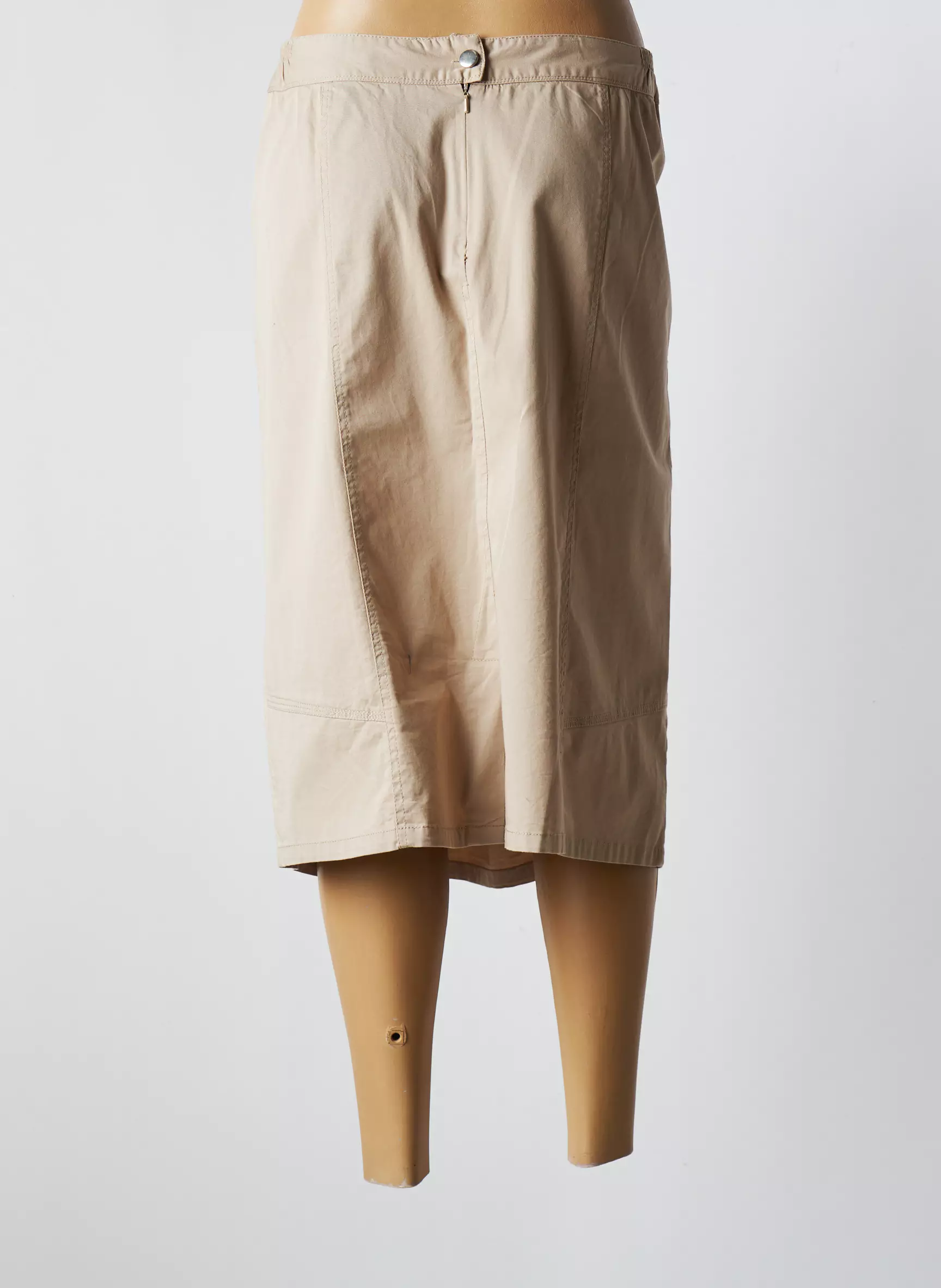 Ever Easy By Jac Jac Jupes Mi Longues Femme couleur beige