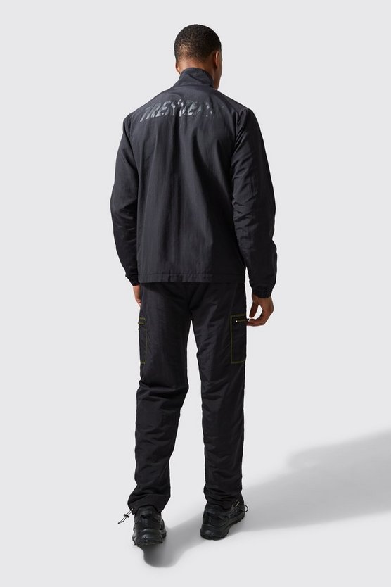 Active Trekking Dept matte Nylon-Jacke