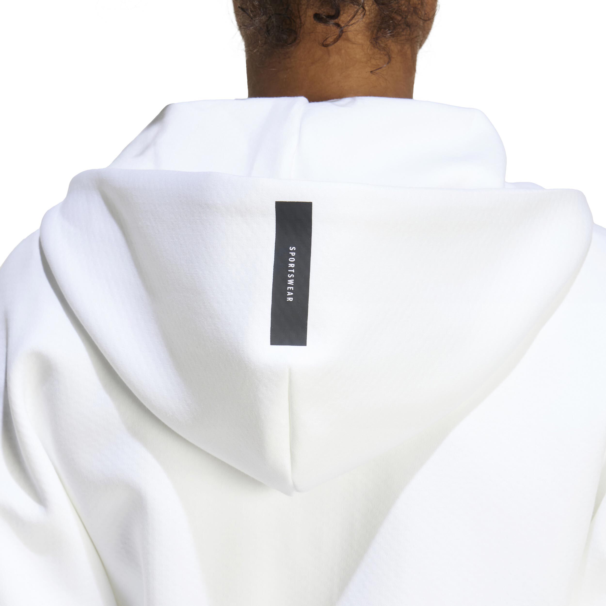 Z.N.E. Sweatjacke Damen - Weiß