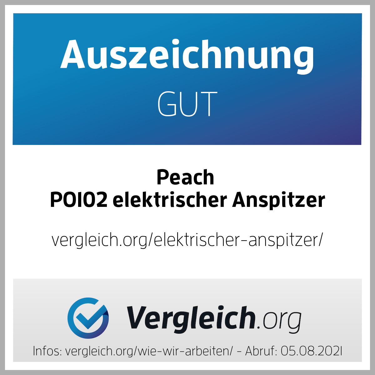 Peach Dopplespitzer, elektrisch, schwarz