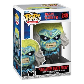 Iron Maiden POP! Rocks Vinyl Figur Eddie - Live After Death 9 cm