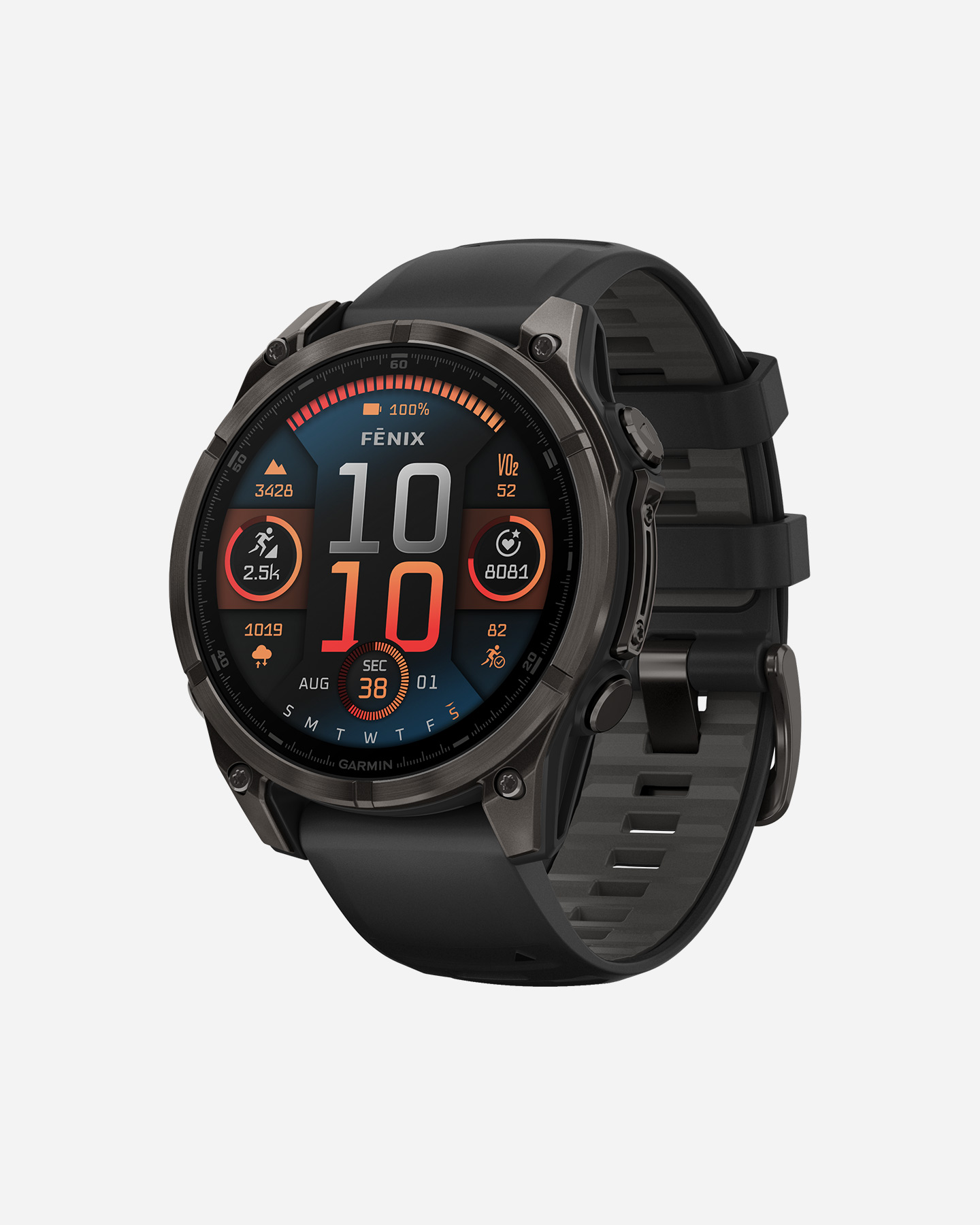 Garmin Fenix 8 Amoled 47mm Sapphire Multifunction Watch 010-02904-21