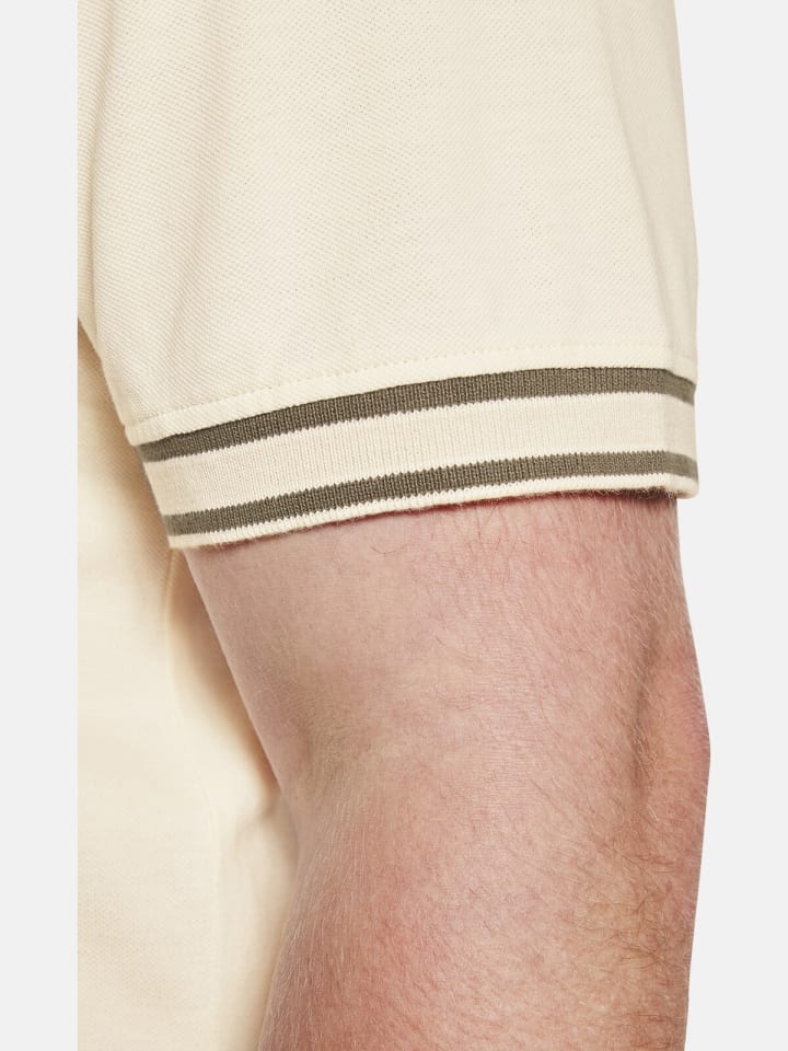 Charles Colby Poloshirt EARL KAHEDIN in wollweiß günstig kaufen