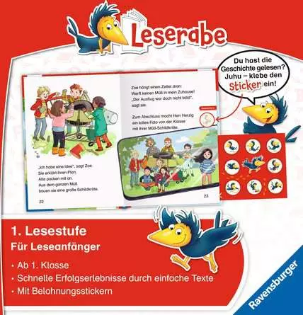 Leserabe - 1. Lesestufe: Schulgeschichten