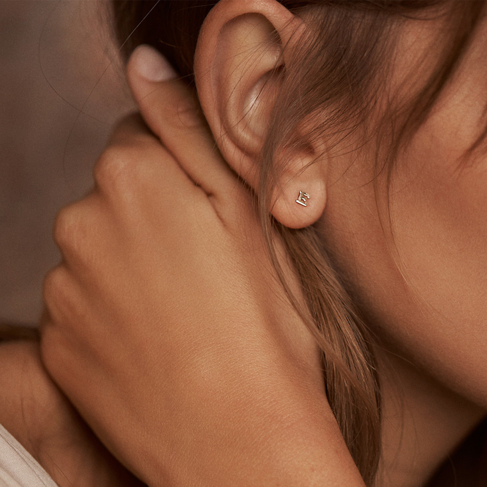 Isabel Bernard Le Marais Boucle d'oreille individuelle - Or 585 / Or 14 carats Boucles d'oreilles