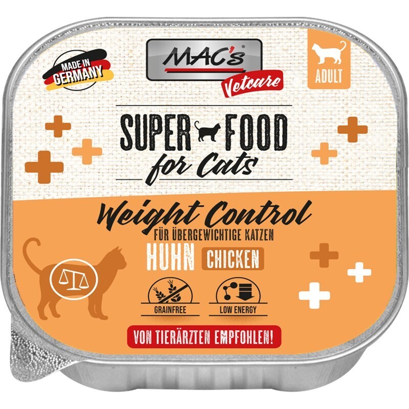 MAC's Übergewicht MAC's Vetcare Weight Control Huhn 16x100g